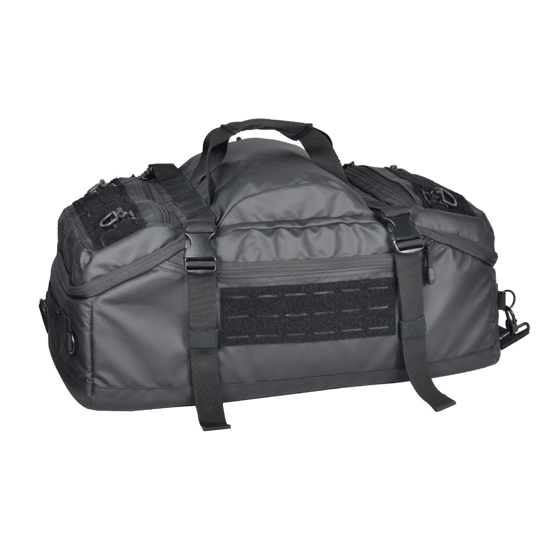 Tactical Black Voyage Duffle Bag-6702