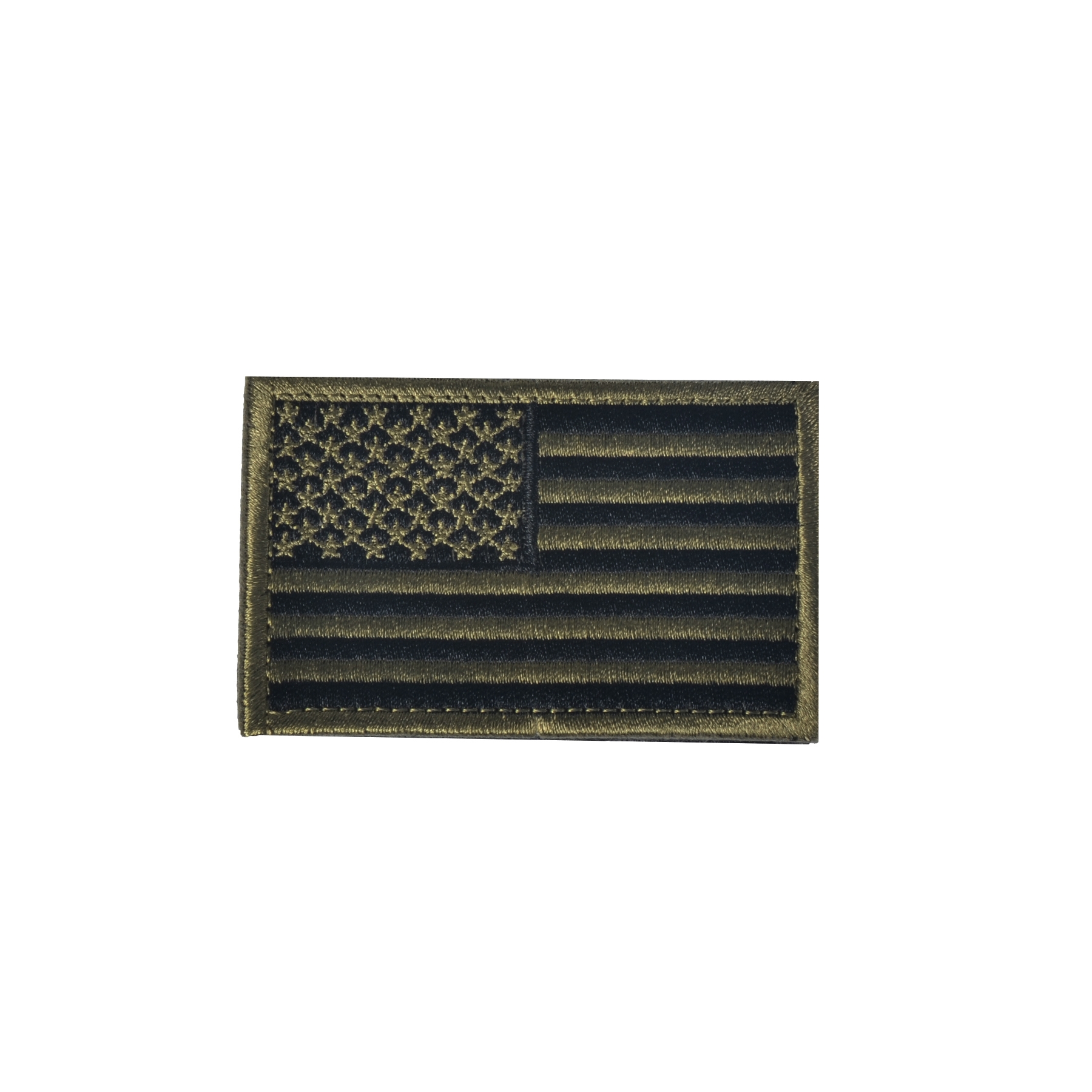 American Flag Green Patch-8230